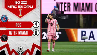 PSG, Inter Miami'yi sahadan sildi