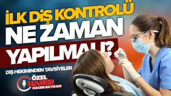 Süt dişi çıkmadan önce doktora gidilir mi?