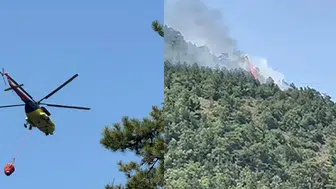 Ankara'da orman yangını! Soğuksu Milli Parkı'ndan alevler yükseldi!