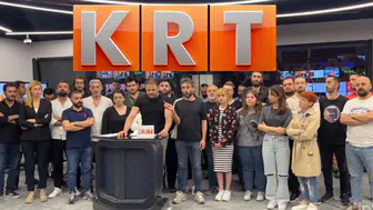 Haklarını alamayan KRT çalışanları 7 gündür eylemde