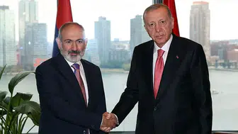 Cumhurbaşkanı Erdoğan, Ermenistan Başbakanı ile görüştü