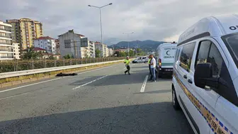 Rize Çayeli'nde feci kaza