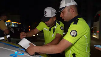 Kırıkkale’de drift yapan sürücüye 46 bin lira ceza!