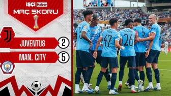 Manchester City, Juventus karşısında 3 puanı 5 gole aldı