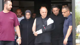 Koluna kurşun isabet etmişti: Muzaffer Bıyık taburcu oldu