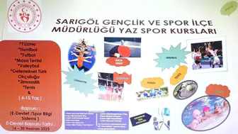 Sarıgöl’de GSB'nin Yaz Spor Kursları başladı: İşte kayıtlara ilişkin detaylar...