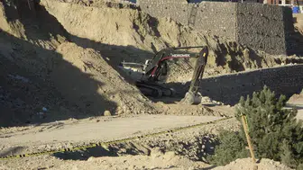 Kazı çalışmasında şok gelişme: Top mermisi bulundu