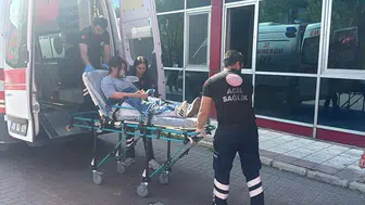 YKS'ye ambulansla götürüldü