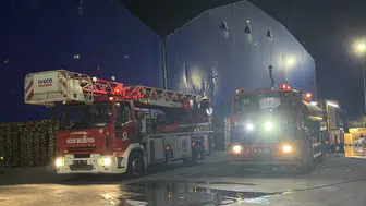 Düzce'de otomotiv yedek parça fabrikasında yangın!