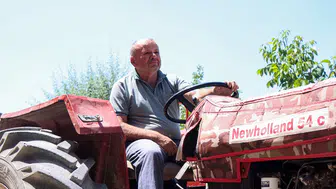 Patlak lastikle yangına koşan Ramazan Doğan'a anlamlı hediye