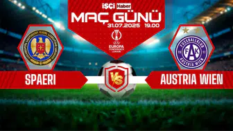 Spaeri-Austria Wien maçı ne zaman ve saat kaçta?