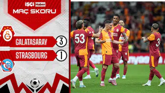 Galatasaray, hazırlık maçında Strasbourg'u 3 golle mağlup etti