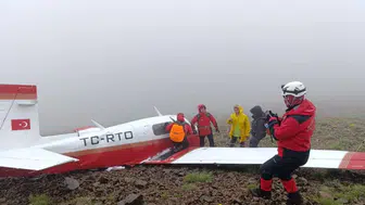 Kaçkar Dağları'nda düşen uçağın enkazına ulaşıldı: 1 ölü, 1 yaralı!
