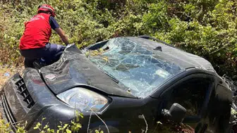 Balıkesir'de otomobil ile motosiklet çarpıştı