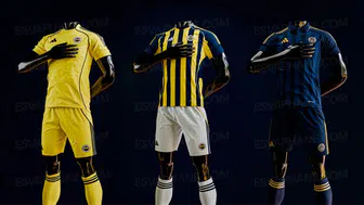 Fenerbahçe'de yeni sezon formaları tanıtıldı
