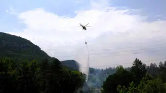 Karabük'te tarım arazisinde başlayıp ormana sıçrayan yangın kontrol altına alındı
