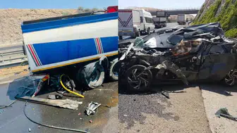 Şanlıurfa'da otomobil ile sulama tankeri çarpıştı: 1 ölü