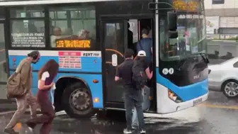 Başkentte sağanak hayatı felç etti