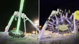 Suudi Arabistan’da lunapark faciası: Dev eğlence aracı havada kırıldı, 23 yaralı!