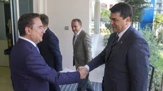 Demokrat Parti Genel Başkanı Uysal, Ali Babacan ile görüştü