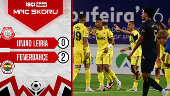 Fenerbahçe, hazırlık maçında Uniao Leiria'yı 2-0 mağlup etti