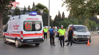 Kahramanmaraş'ta minibüs kazası: 1 ölü, 2 yaralı