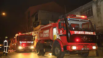 Ankara'da korku dolu anlar: Seyir halindeki midibüs alev aldı!