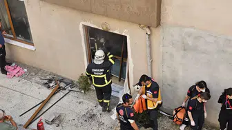 Zonguldak'ta korku dolu anlar: Apartmanda patlama oldu
