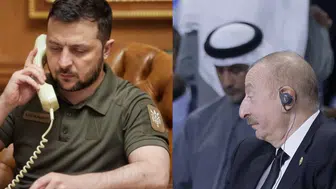 Zelensky’den Aliyev’e taziye telefonu