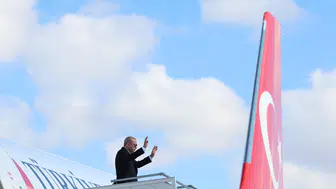 Cumhurbaşkanı Erdoğan, Azerbaycan'a gitti