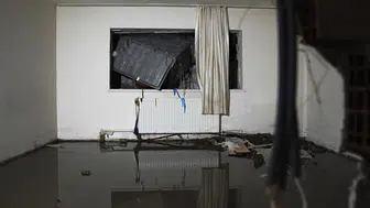 Ankara’da sağanak: Binanın duvarı yıkıldı, bir kişi yaralandı