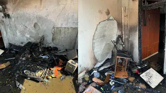Kahramanmaraş'ta apartman yangını korkuttu!