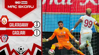 Galatasaray, Cagliari karşısında geriden gelerek 3 golle kazandı