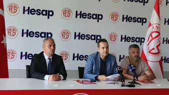 Antalyaspor'un isim sponsoru Hesapcom oldu
