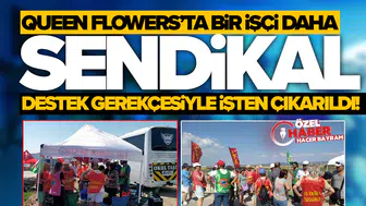 Queen Flowers’ta bir işçi daha sendikal destek gerekçesiyle işten çıkarıldı