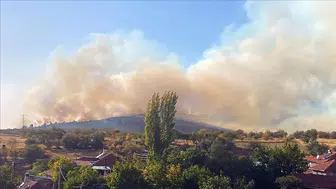 Eskişehir’de korkutan orman yangını kontrol altına alındı! Soğutma çalışmaları sürüyor