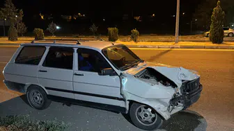 Elazığ'da motosiklet ile otomobil çarpıştı