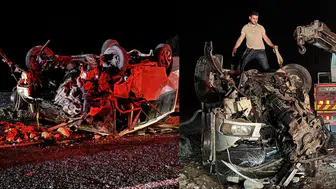 Nevşehir'de minibüs ile otomobil çarpıştı: 2'si ağır 5 yaralı!