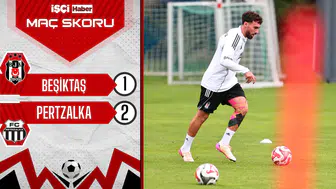 Beşiktaş'tan tatsız bir prova daha!