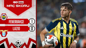 Fenerbahçe, sahasında Lazio'yu tek golle geçti