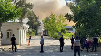 Gaziantep’te halı fabrikasında yangın çıktı!