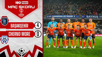Başakşehir, Konferans Ligi'nde 3. tura yükseldi!