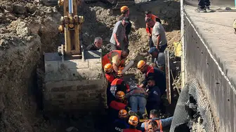 Sivas'ta göçük: 2 işçi yaralandı!