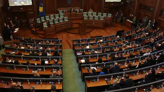 Kosova'da siyasi partilere eşekli protesto!