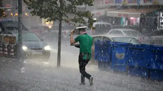 İstanbul'da gök gürültülü sağanak yağış!