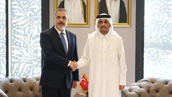 Bakan Fidan Katarlı mevkidaşı ile görüştü