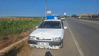 Samsun'da otomobiller çarpıştı: Yaralılar var