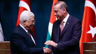 Cumhurbaşkanı Erdoğan, Filistin Devlet Başkanı ile görüştü