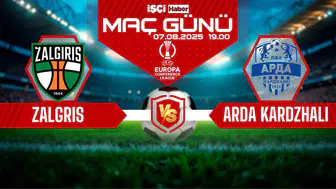 Kauno Zalgiris-Arda Kardzhali maçı ne zaman, saat kaçta ve hangi kanalda?