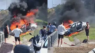 Ümraniye'de korku dolu anlar